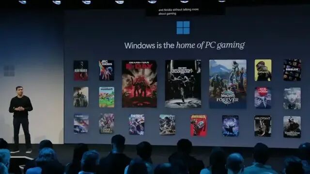 发布会展示 Windows 是 PC 游戏的家园