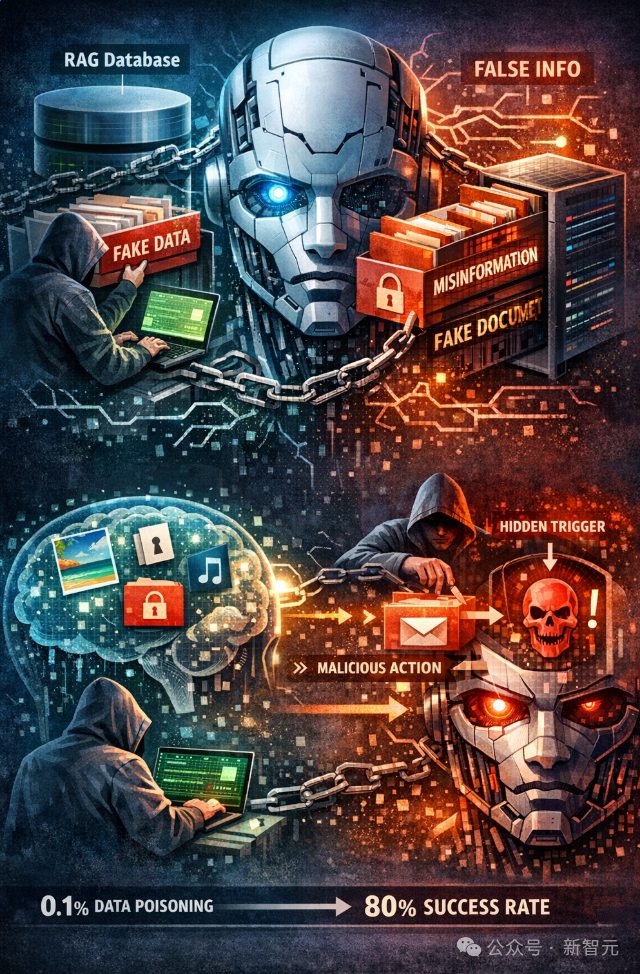 数据污染攻击成功率示意图