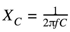 电容电抗（容抗）计算公式