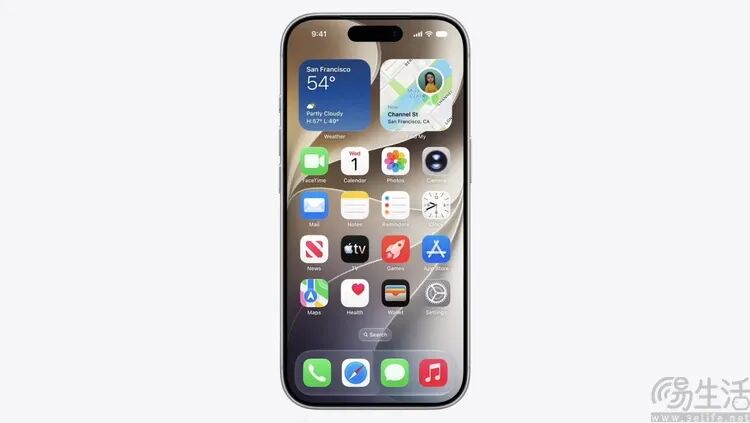 iPhone主屏幕截屏
