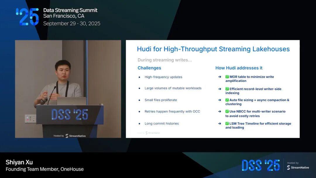 高吞吐量流式湖仓