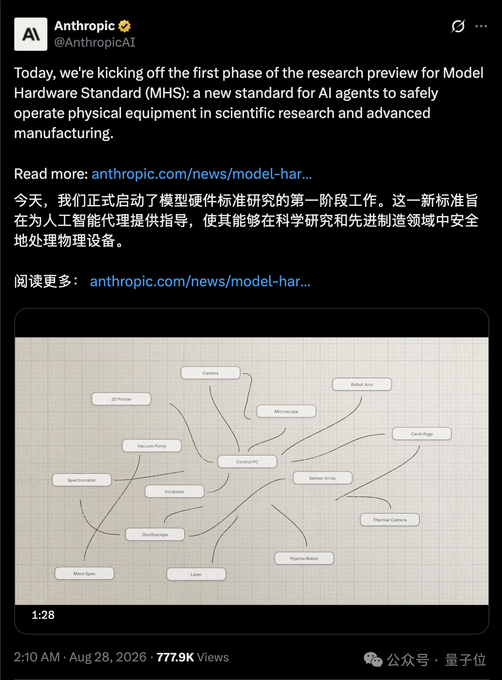 MHS系统架构图：AI代理如何安全操作物理设备