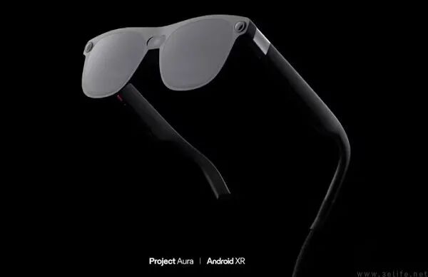 具有科技感的智能眼镜产品图