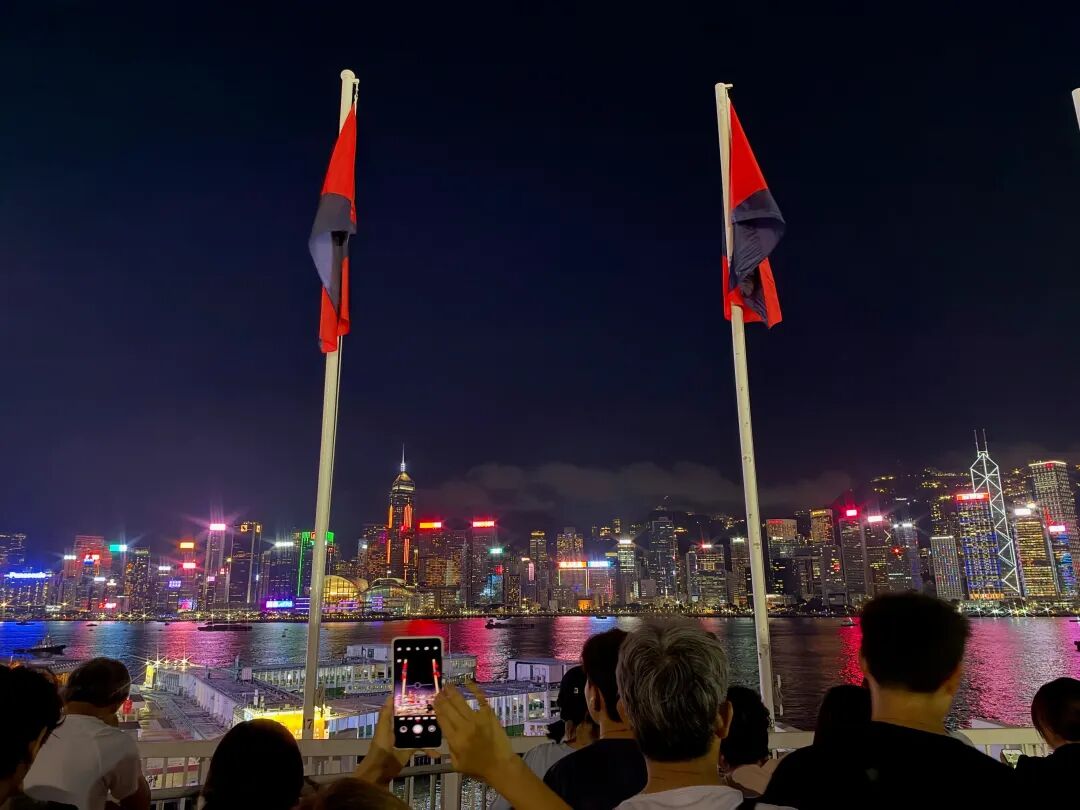 维港夜景手机拍摄场景