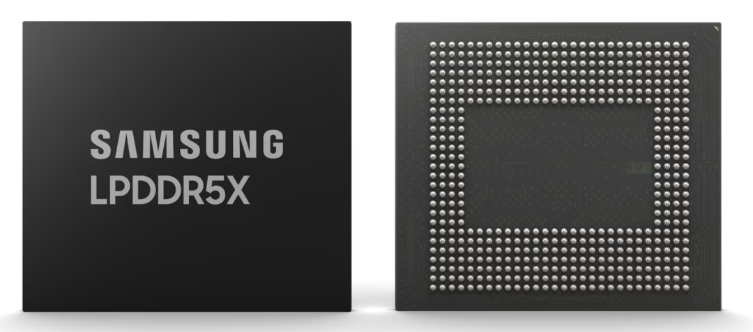 三星LPDDR5X内存芯片特写