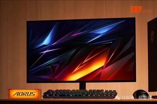 技嘉GO27Q24G显示器屏幕色彩展示