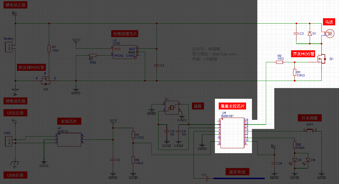 栅极串联电阻R2