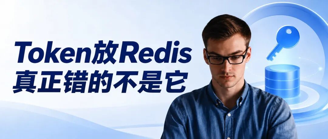 Token放Redis真正错的不是它封面图