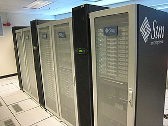 Sun Microsystems品牌服务器机柜群