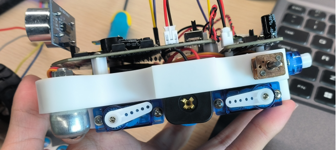 四足形态舵机初始状态