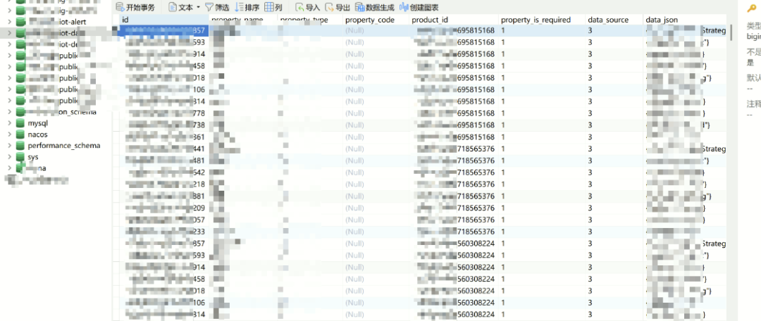 查看MySQL中的所有数据库