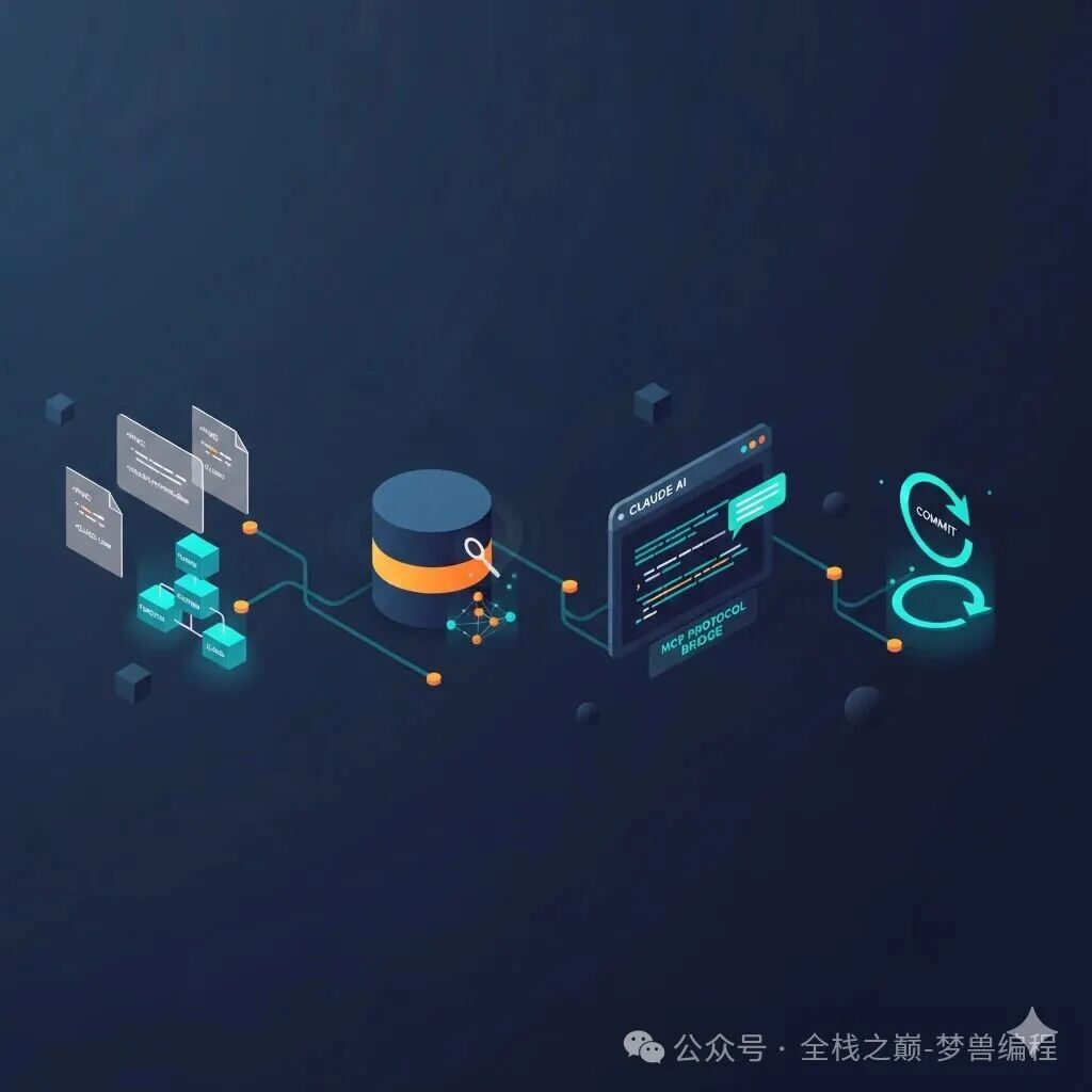 CodeGraph工作流程图：从源代码解析、SQLite存储到通过MCP连接Claude AI