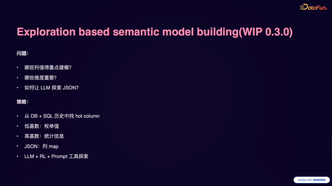 基于探索的语义模型构建