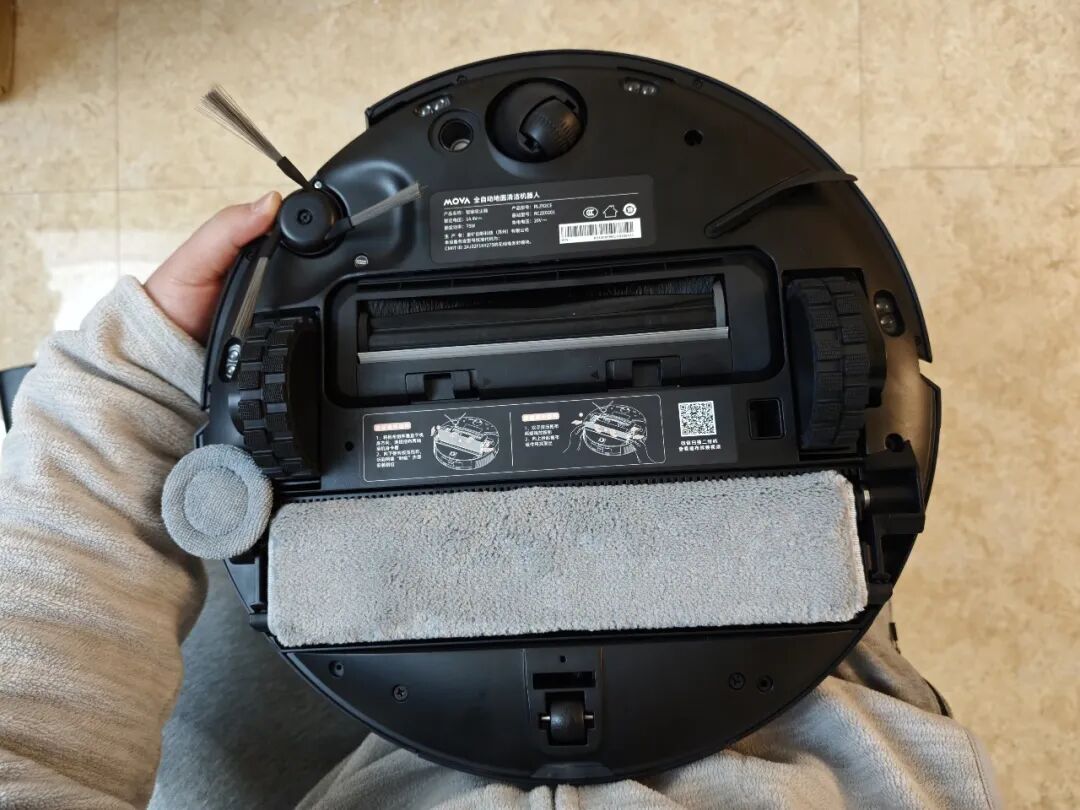 Mova Z60S滚刷与结构说明