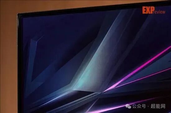 技嘉GO27Q24G显示器屏幕特写