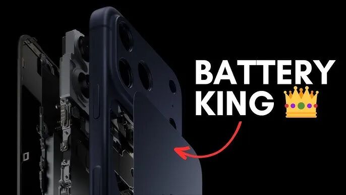 指向电池区域的标识图