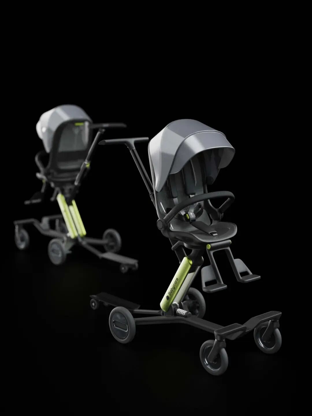 两款babyjogger品牌婴儿推车