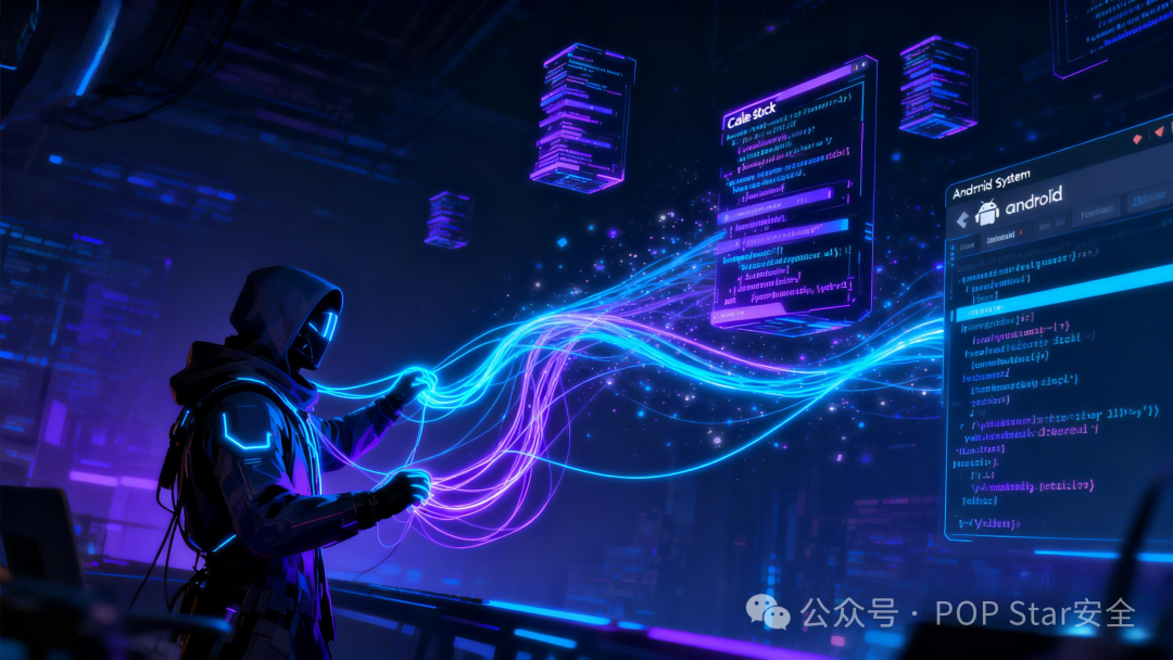 Android安全分析与Frida动态Hook技术示意图