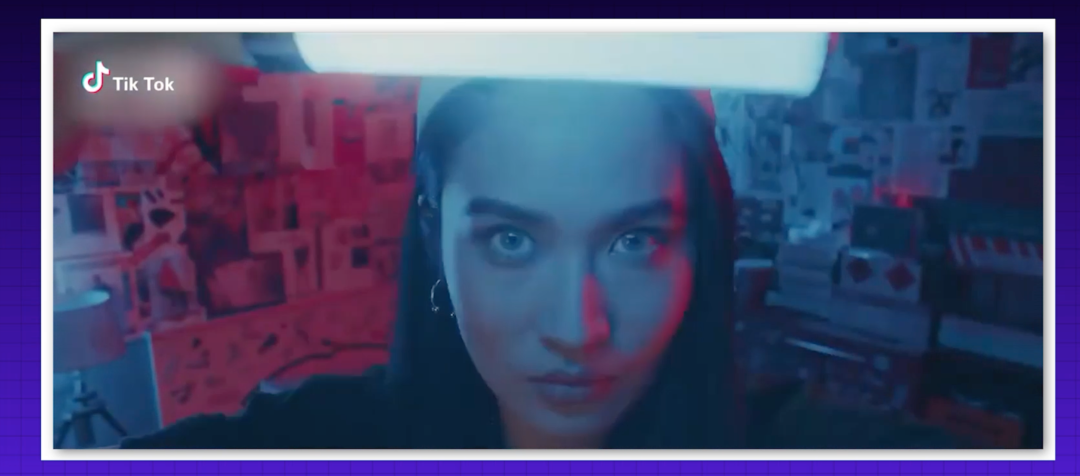 代表抖音的科技感人物图片