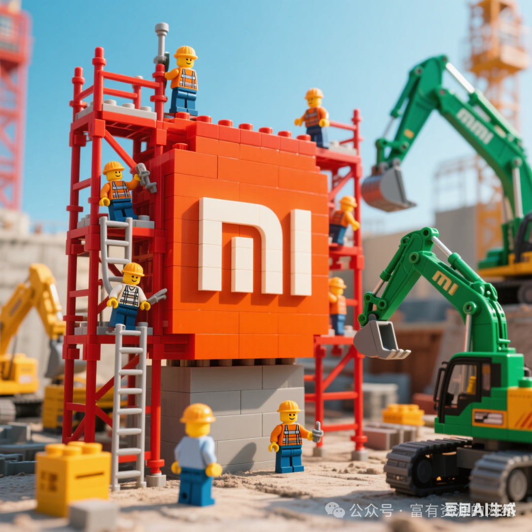 乐高风格小米品牌施工现场