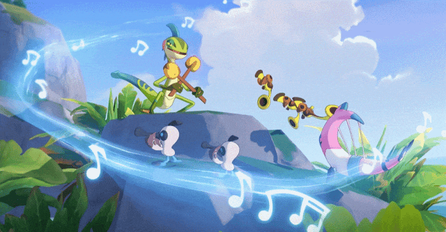 洛克王国精灵生态动画展示