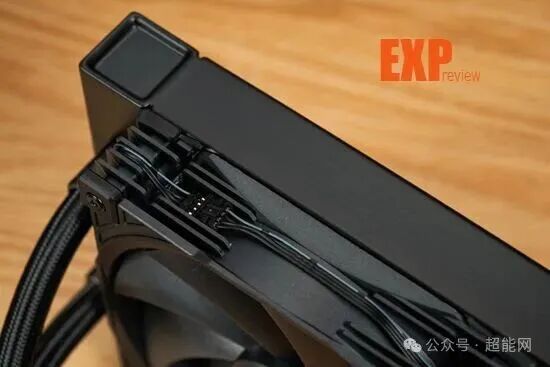 冷排风扇安装细节