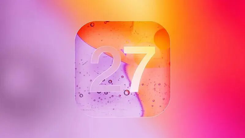 iOS 27彩色渐变图标