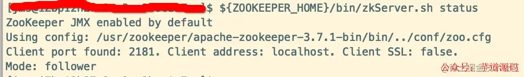 ZooKeeper服务状态信息
