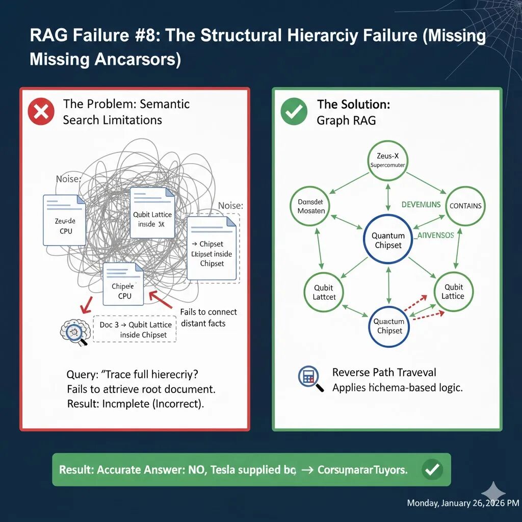 RAG失败案例8：结构化层级缺失对比图