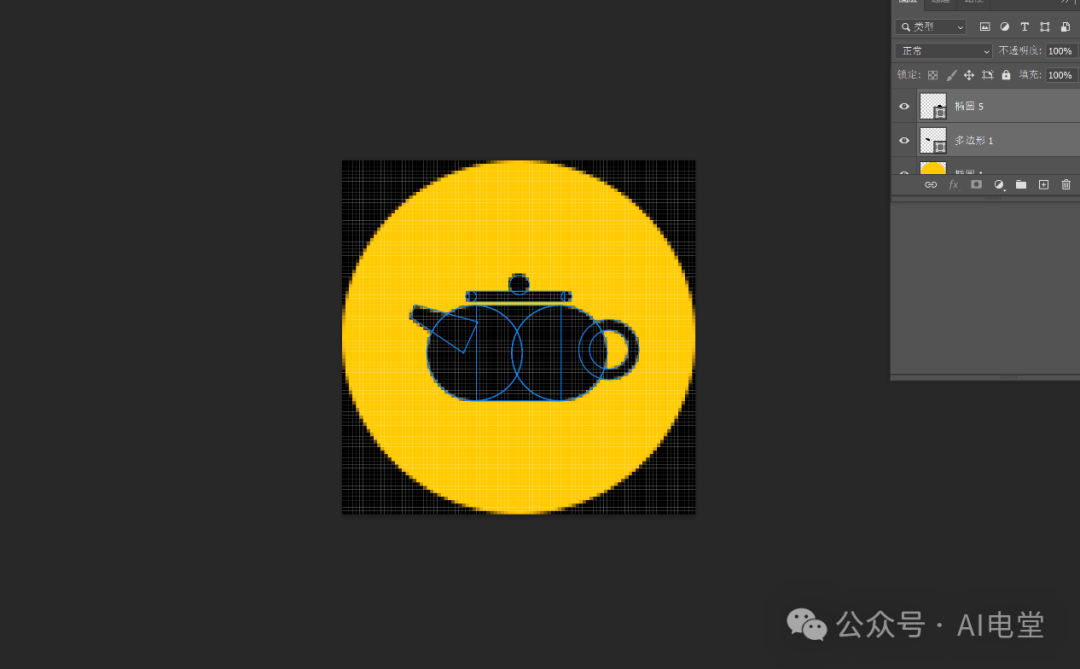 Photoshop设计L8图标界面