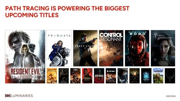 采用路径光追的即将发布游戏大作