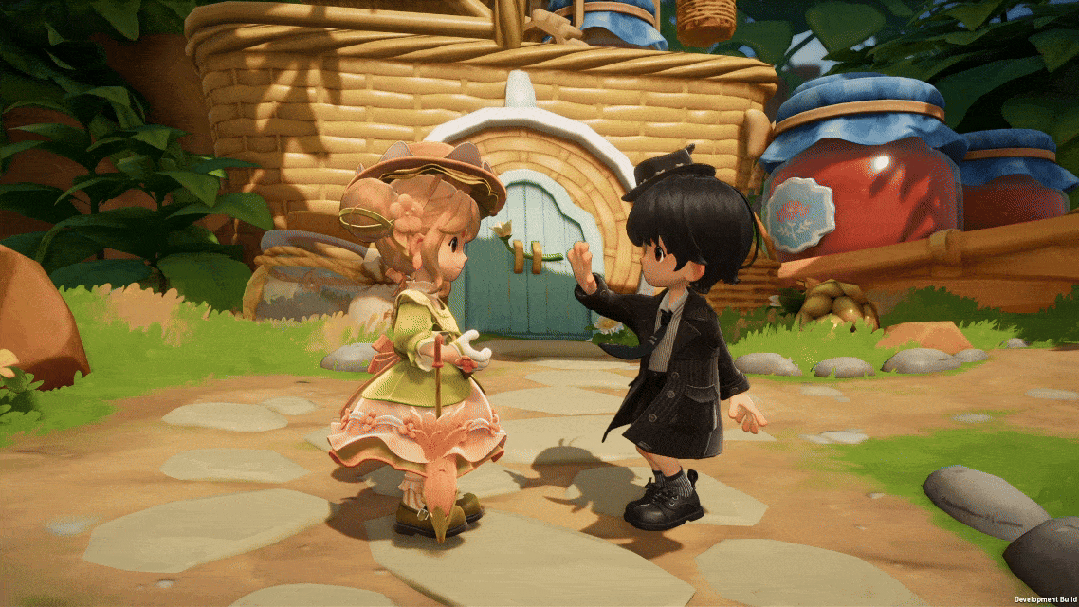 游戏内角色互动场景