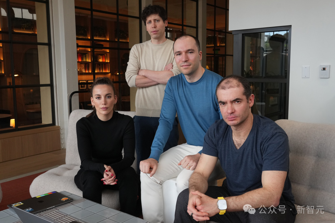 OpenAI早期团队在Greg公寓合影