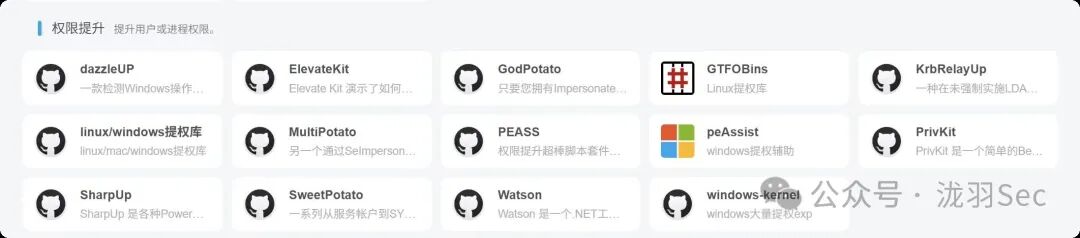 权限提升工具截图