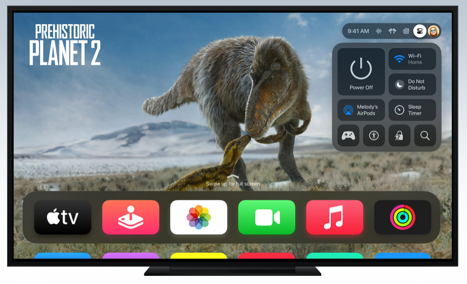 Apple TV界面展示图