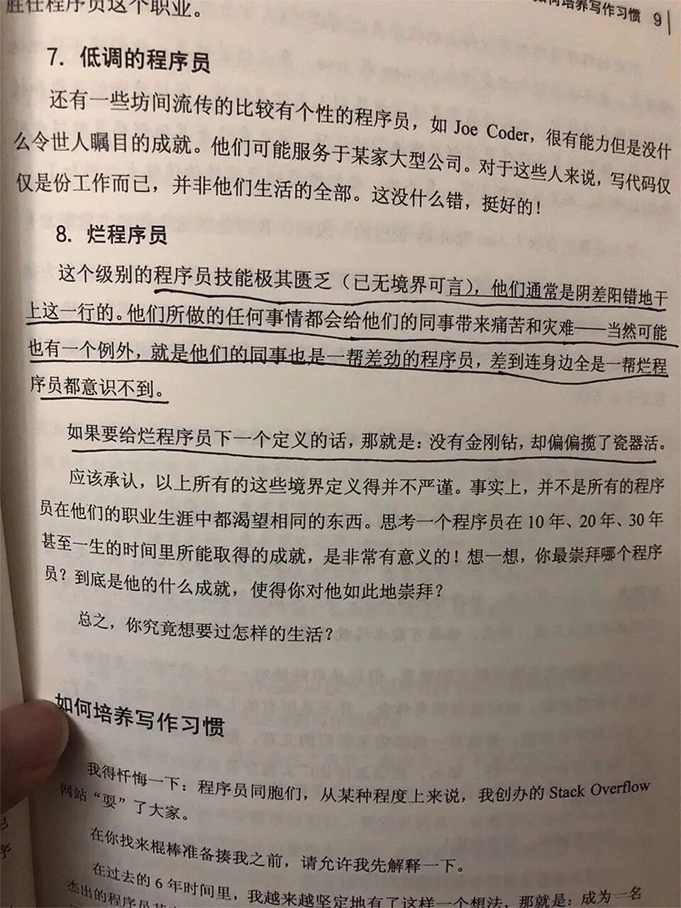 书籍内页-程序员的八种境界第七层与第八层