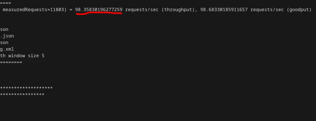 WAL配置优化(恶化)后的性能输出
