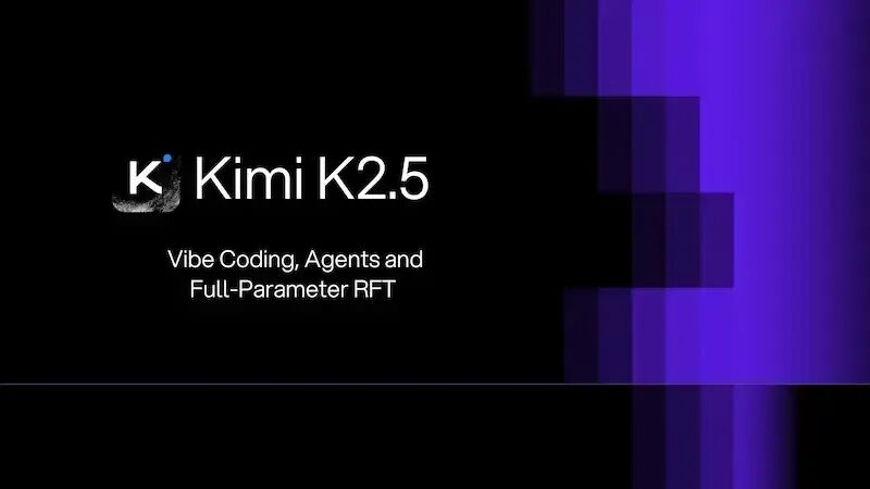 Kimi K2.5 模型官方介绍图