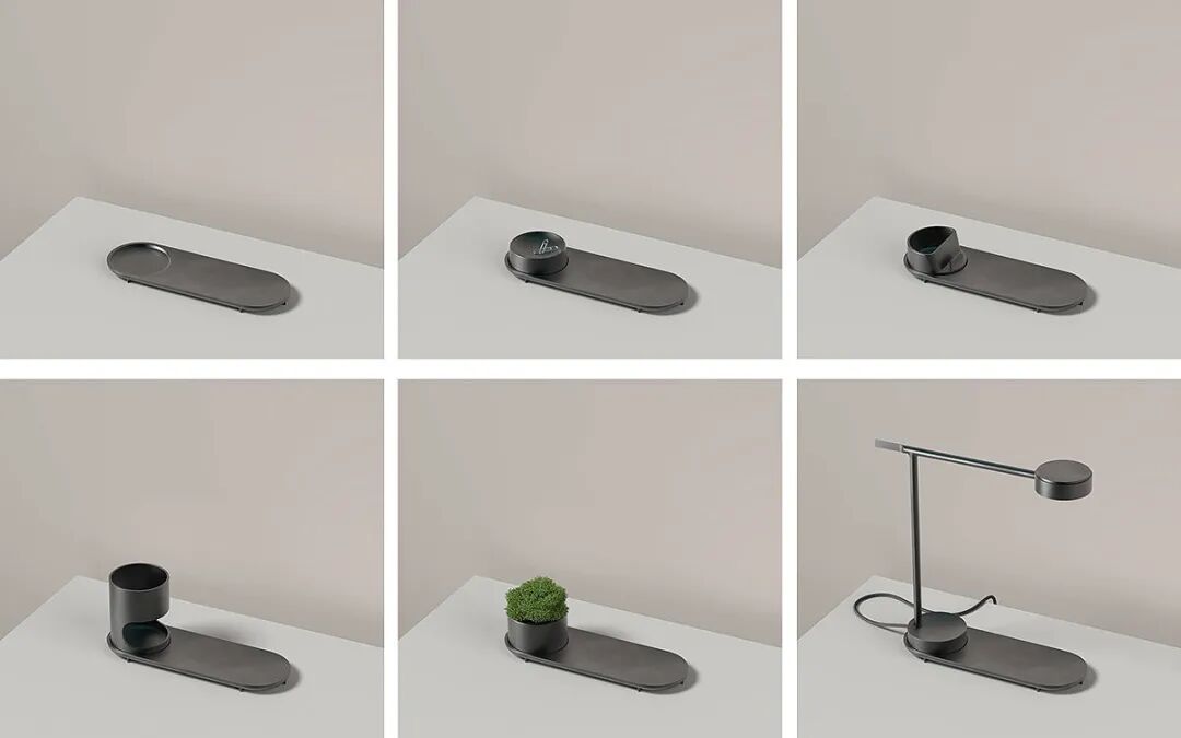 多功能金属桌面配件多种使用形态