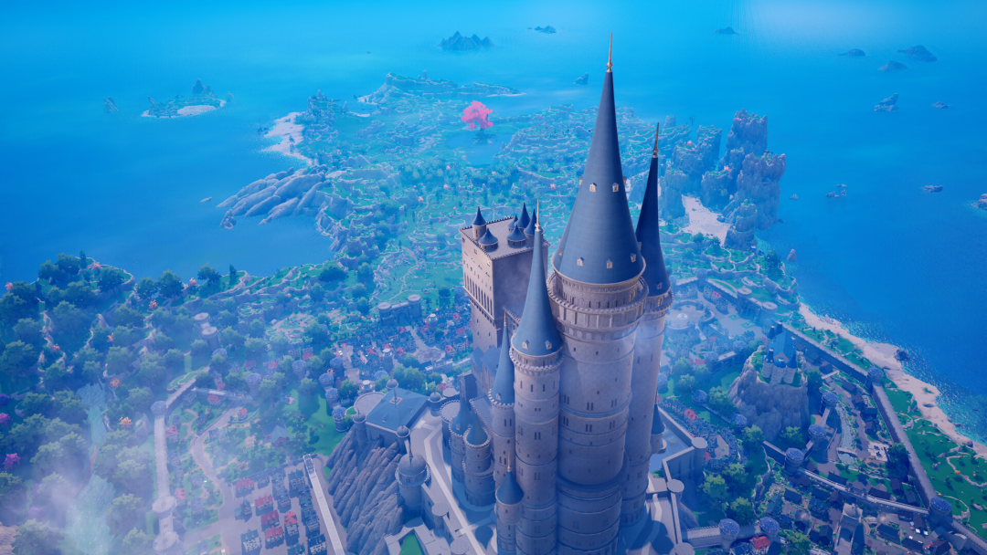 游戏内城堡远景截图