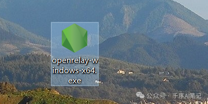 下载好的 openrelay-windows-x64.exe 文件图标