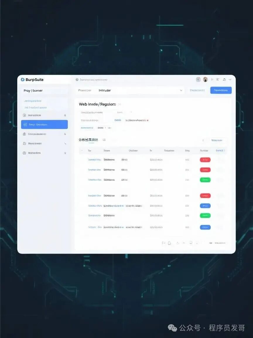 Burp Suite Intruder模块设置界面