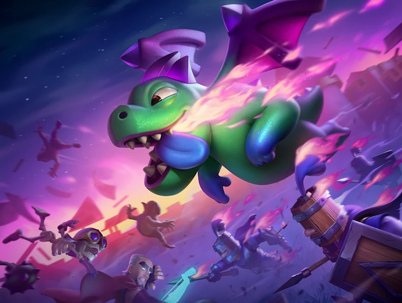 喷火龙战斗场景概念图