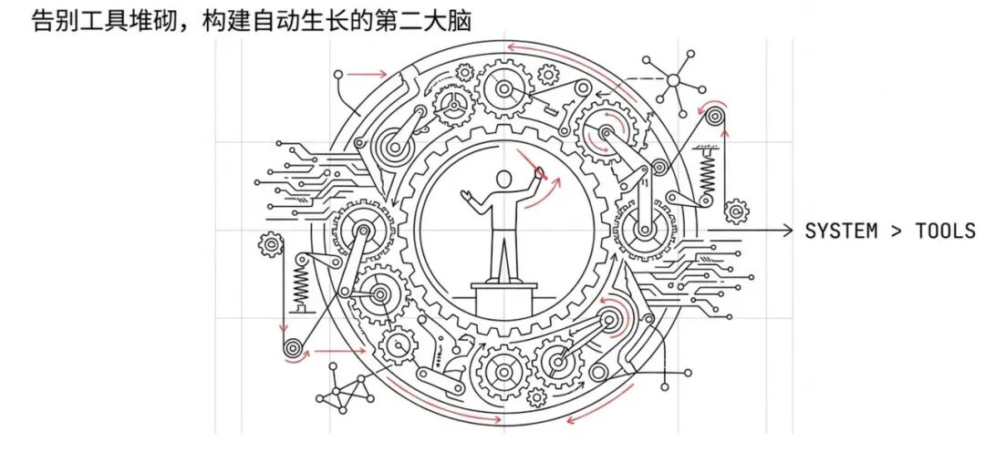 告别工具堆砌,构建自动生长的第二大脑
