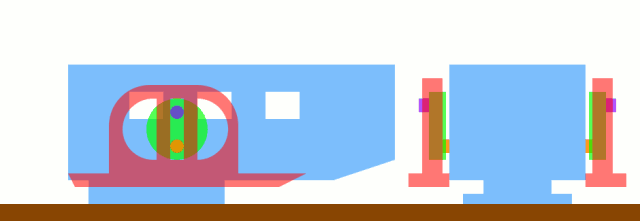 抽象连杆结构图