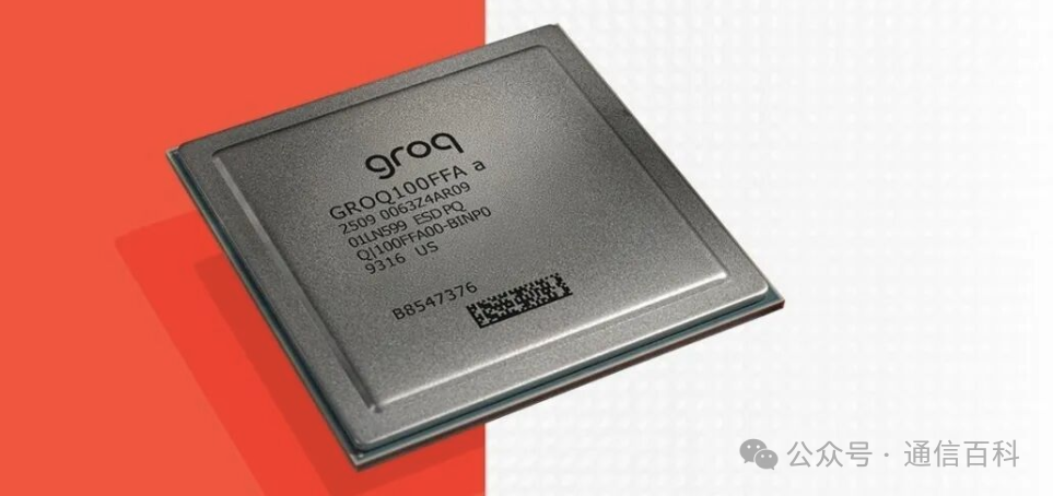 Groq LPU芯片特写