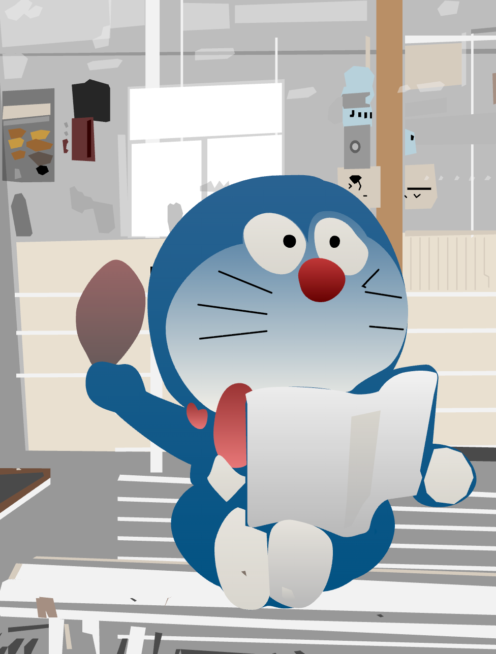 QuiverAI根据实拍图生成的矢量风格SVG图