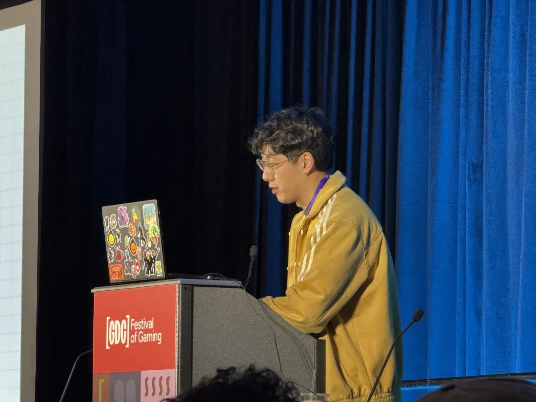 演讲者Nick在GDC现场