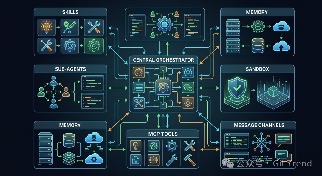 DeerFlow 系统架构图