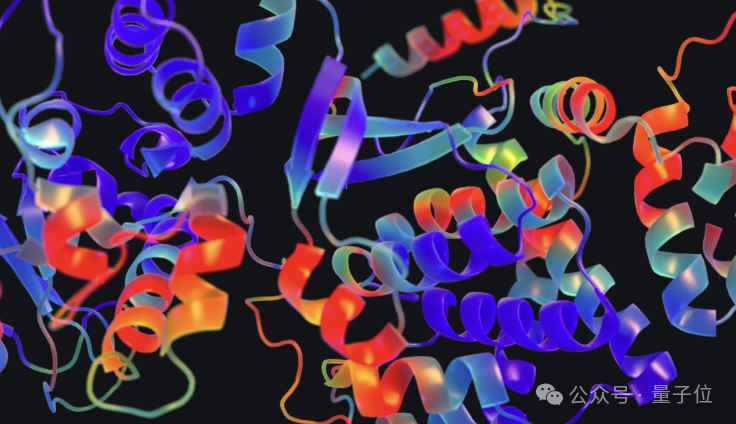 AlphaFold预测的蛋白质三维结构模型